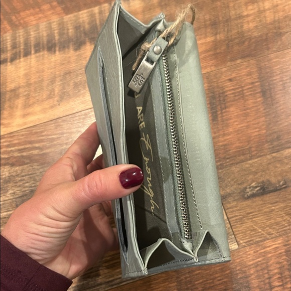 STS Ranchwear Grey Silo Wallet - Picture 5 of 6